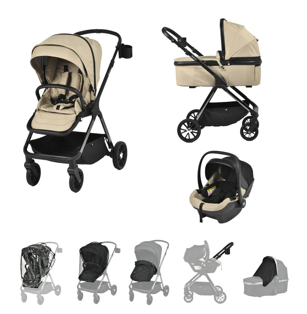 Viano Matrix 3 in 1 Travel System, Sand