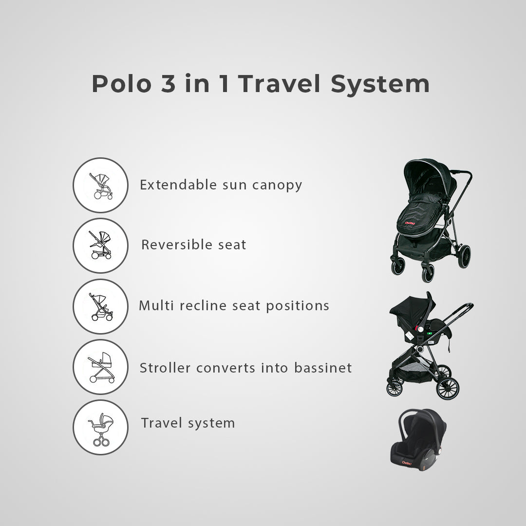 Polo 3 in 1 Travel System